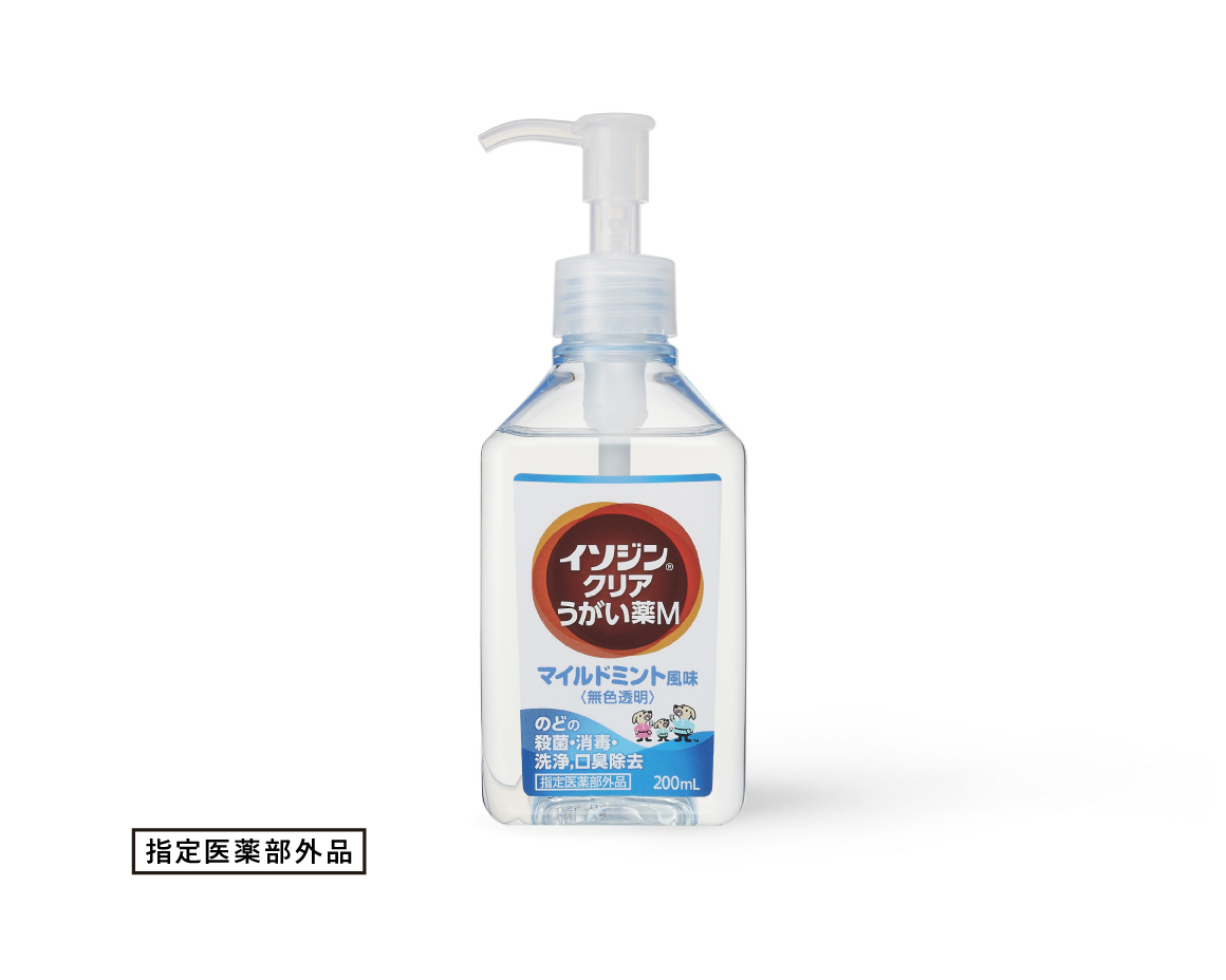 イソジンクリアうがい薬 ＜ミント＞ 200mL
