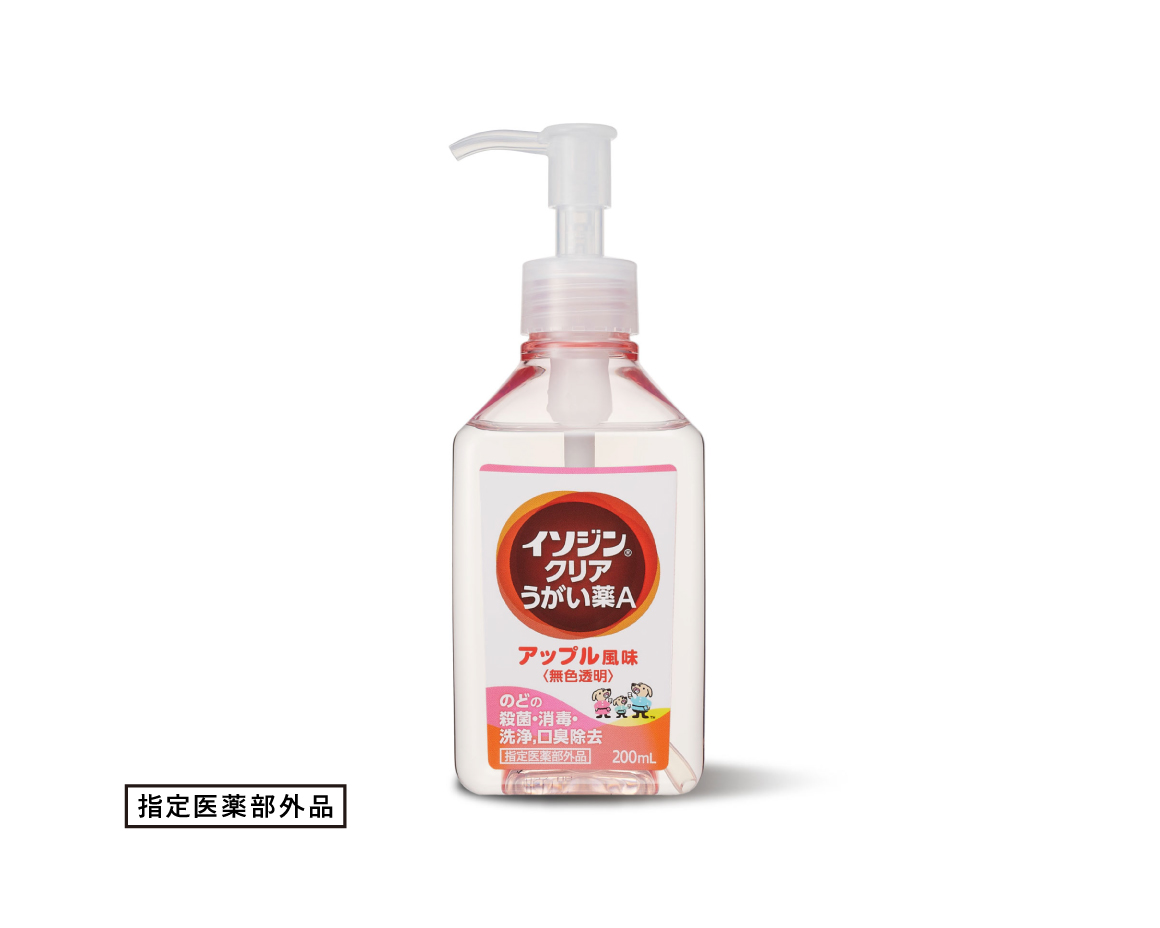 イソジンクリアうがい薬 ＜アップル＞ 200mL